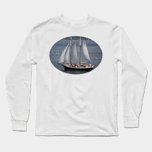 Sailboat on the Water Long Sleeve T-Shirt